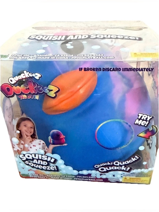 PPNC INC Other - Squinkeez Tie Dye Squish Duck Toy New Viral Edition